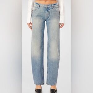 DL1961 Ilia Barrel Jeans in Aged Mid Vintage Size 28